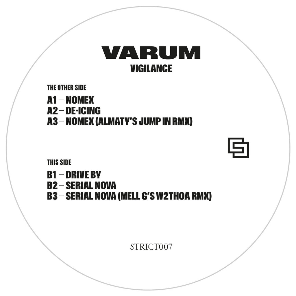 Varum // Vigilance [STRICT007] LP